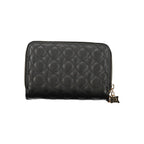 Black Polyurethane Women Wallet