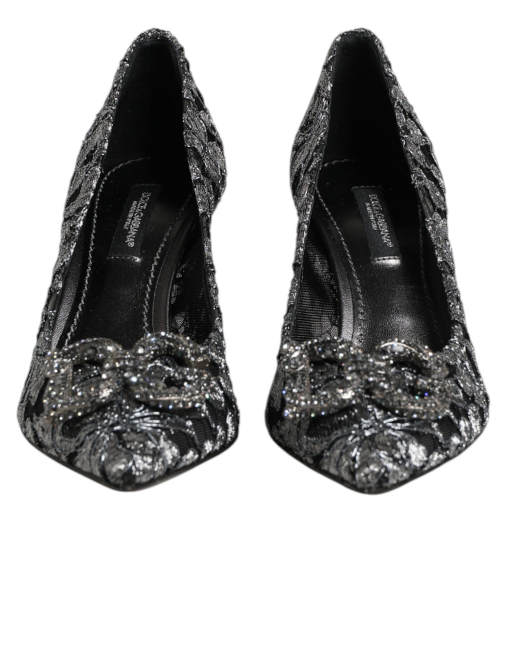 Silver Lace DG Amore Heels Pumps Shoes