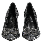 Silver Lace DG Amore Heels Pumps Shoes