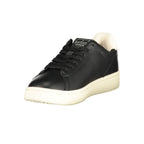 Black Polyurethane Women's Sneaker