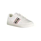 White Leather Women Sneaker