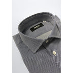 Blue Cotton Men Shirt