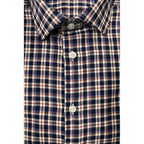 Multicolor Cotton Men Shirt