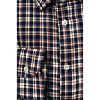 Multicolor Cotton Men Shirt