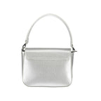 Argento Polyurethane Women Handbag