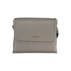 Grigio Polyurethane Women Handbag