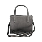 Grigio Polyurethane Women Handbag
