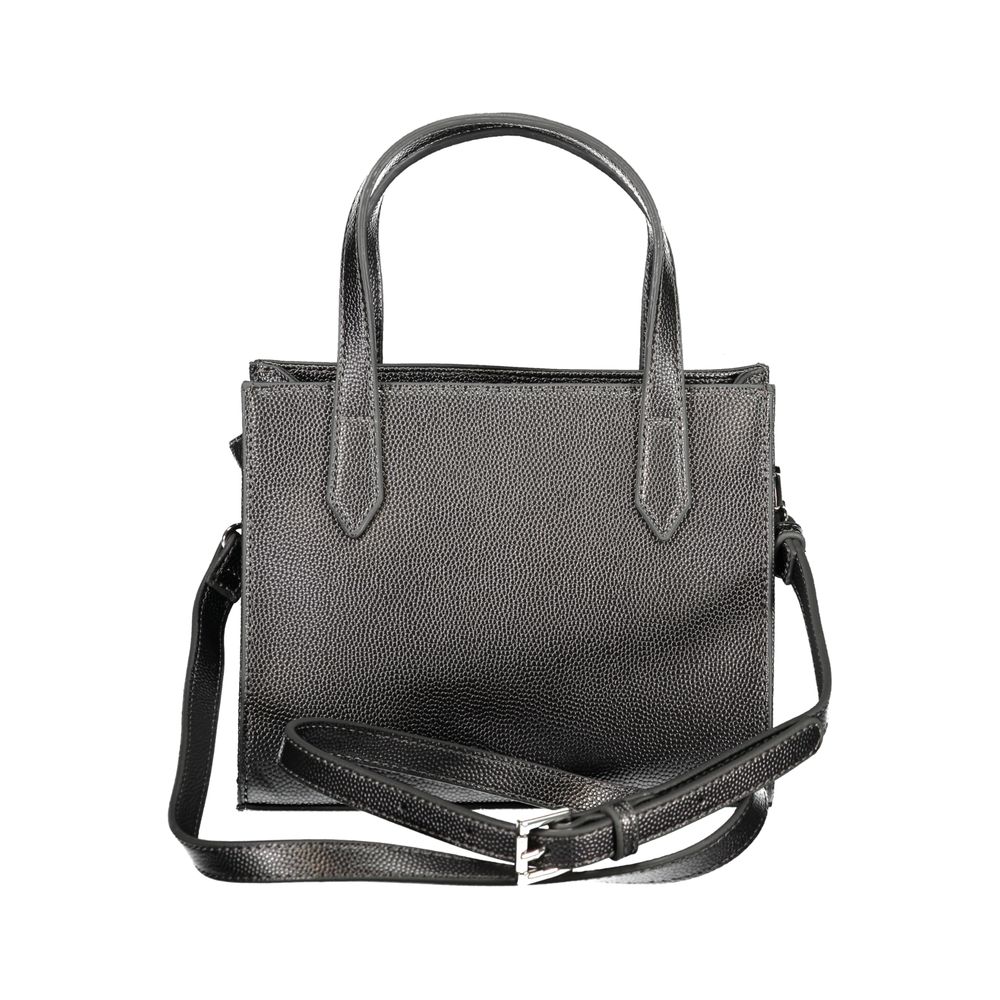Grigio Polyurethane Women Handbag