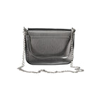 Grigio Polyurethane Women Handbag