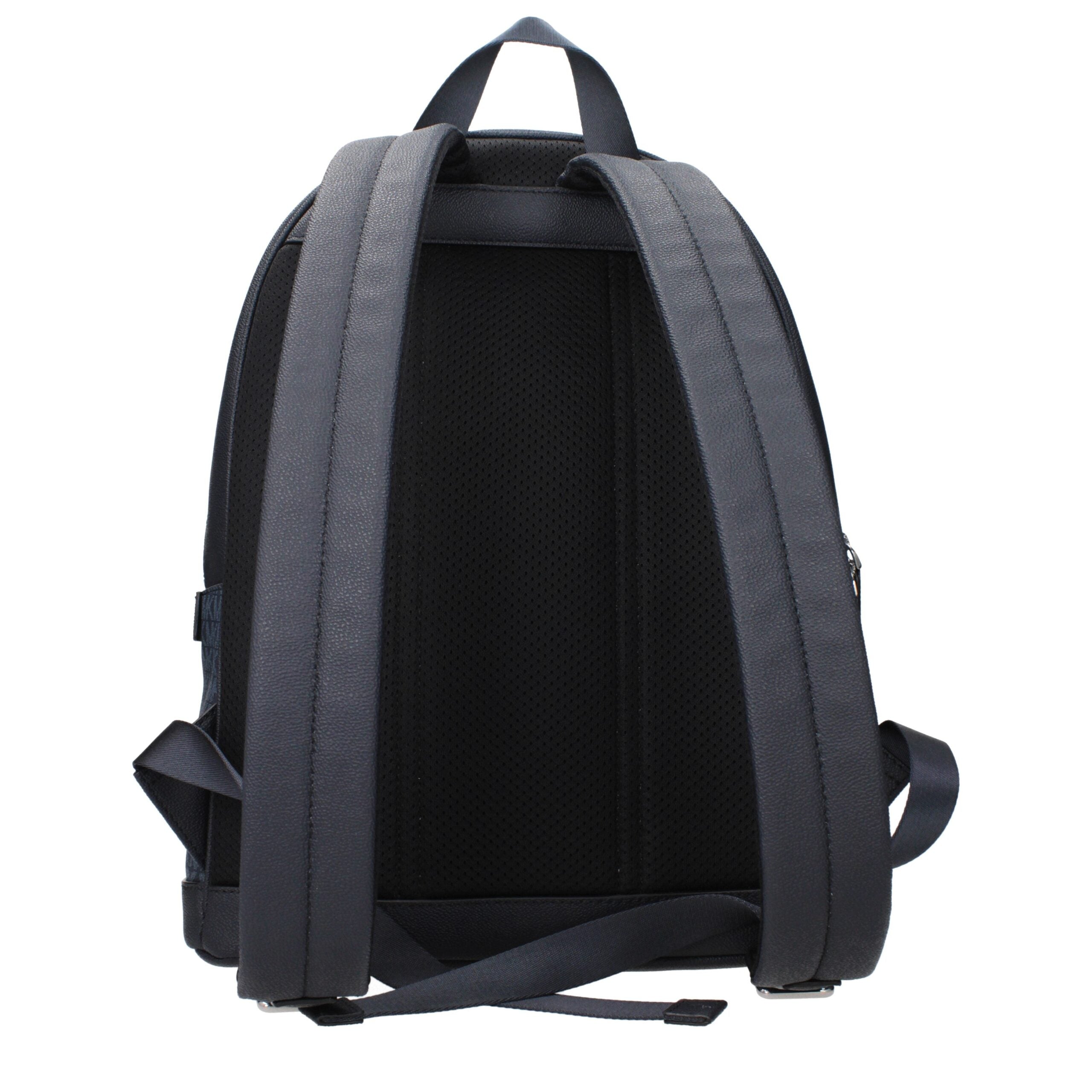 Blue Fabric Backpack