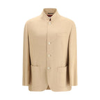Beige Cashmere Coat