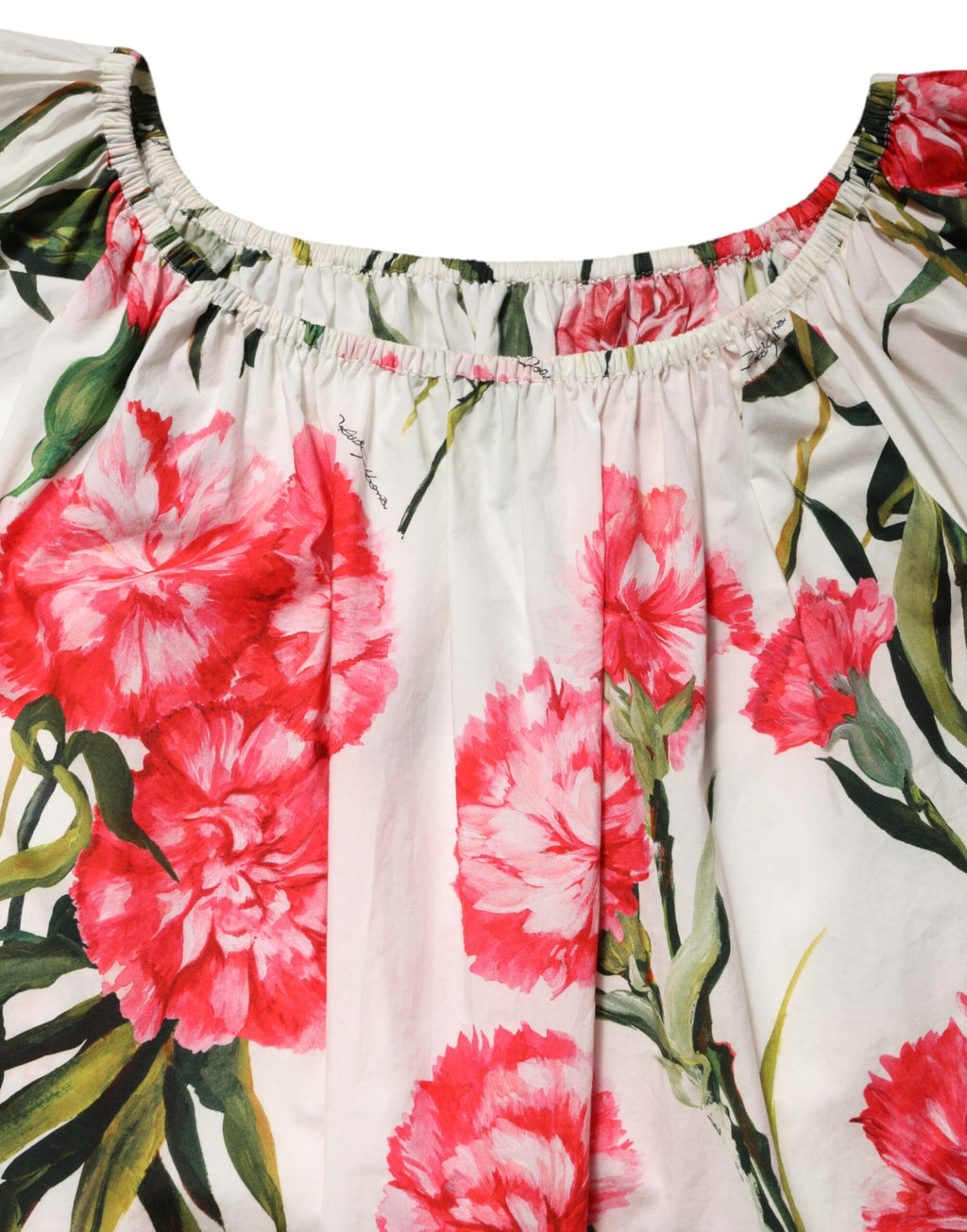 Multicolor Floral Off Shoulder Blouse Top