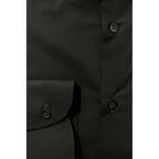 Black Cotton Men's Shirt