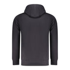 Blue Cotton Men's Hoodie