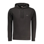 Black Cotton Men's Sweatshirt
