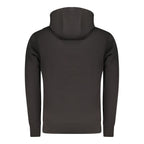 Black Cotton Men's Sweatshirt
