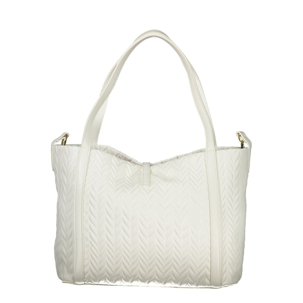 Bianco Poliuretano Women Handbag