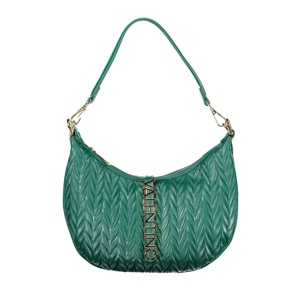 Verde Polyurethane Women's Shoulder Bag