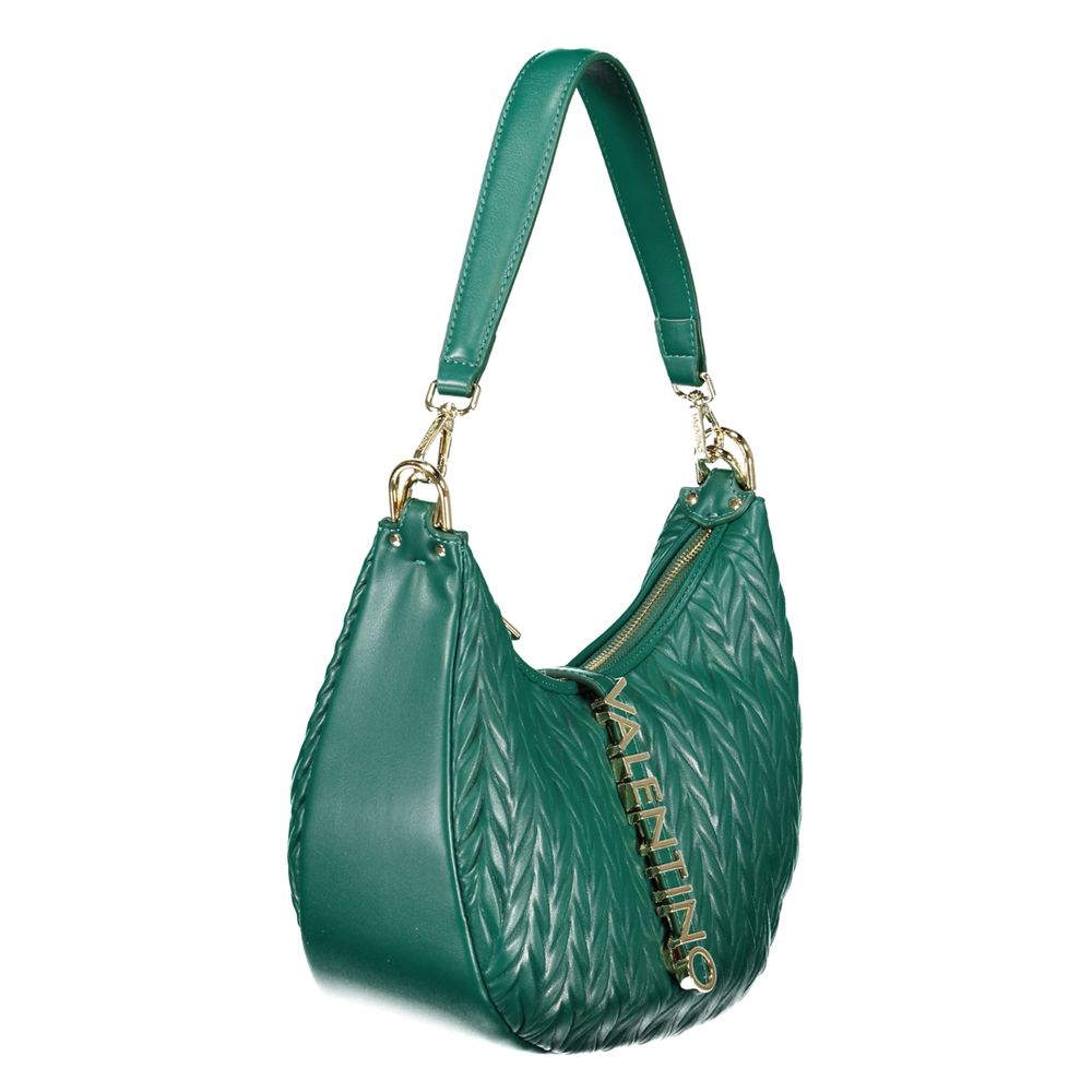 Verde Polyurethane Women's Shoulder Bag
