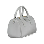 Azzurro Polyurethane Women Handbag