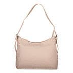 Rose Polyurethane Women Handbag