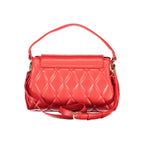 Rosso Polyurethane Women Handbag