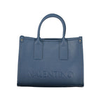Blu Polyurethane Women Handbag