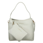 Grigio Polyurethane Women Shoulder Bag