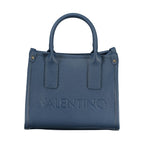 Blu Polyurethane Women Handbag