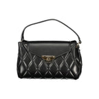 Black Polyurethane Women's Handbag