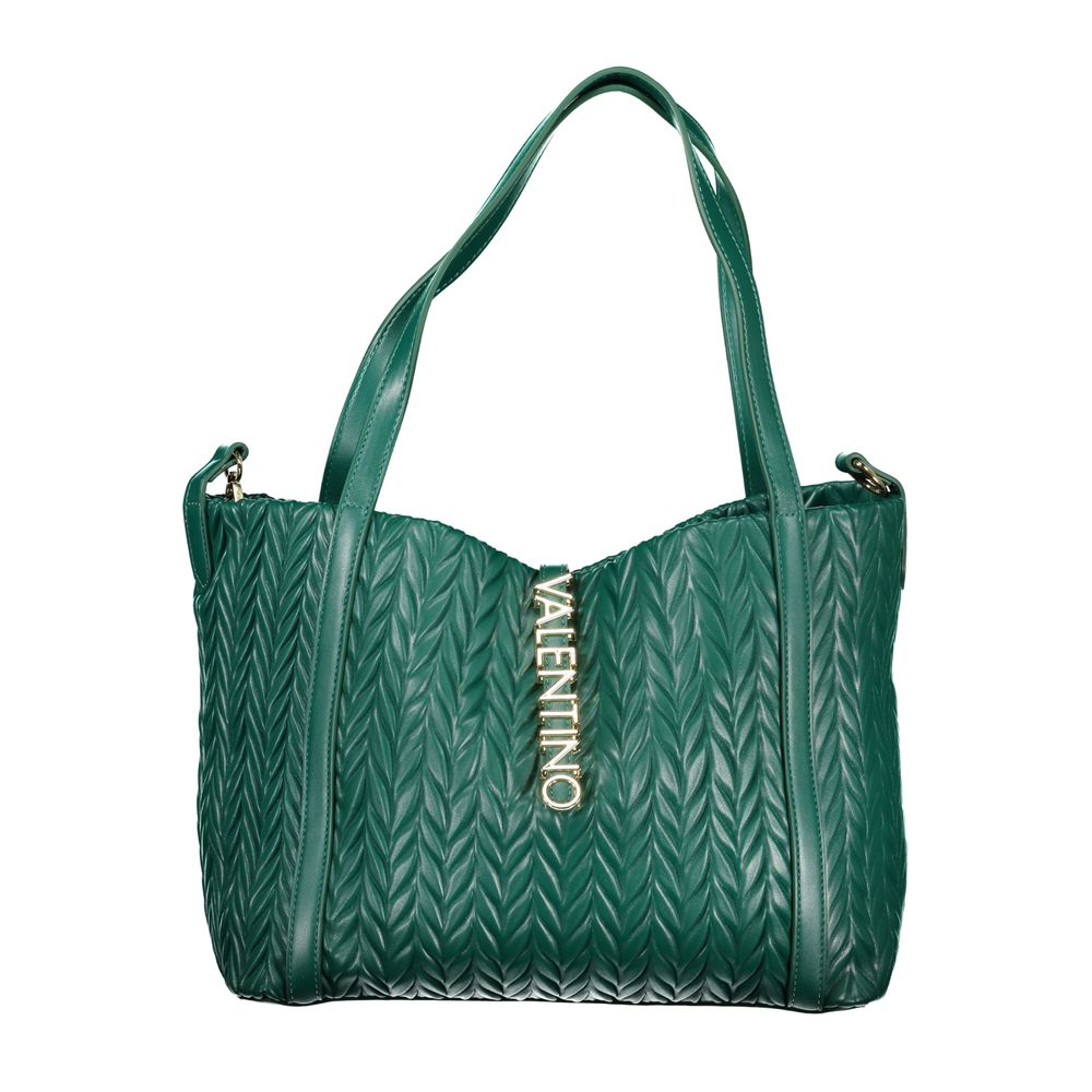 Verde Polyurethane Women Shoulder Bag
