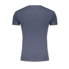 Blue Cotton Men's Underwear T-Shirt
