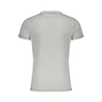 White Cotton Men's T-Shirt