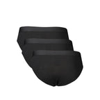 Black Polyester Men's Underwear