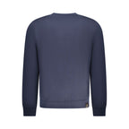 "Blu Cotton Men Sweatshirt"