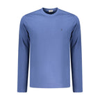 Blue Cotton Men's T-Shirt