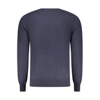 Blue Cotton Men's Sweater