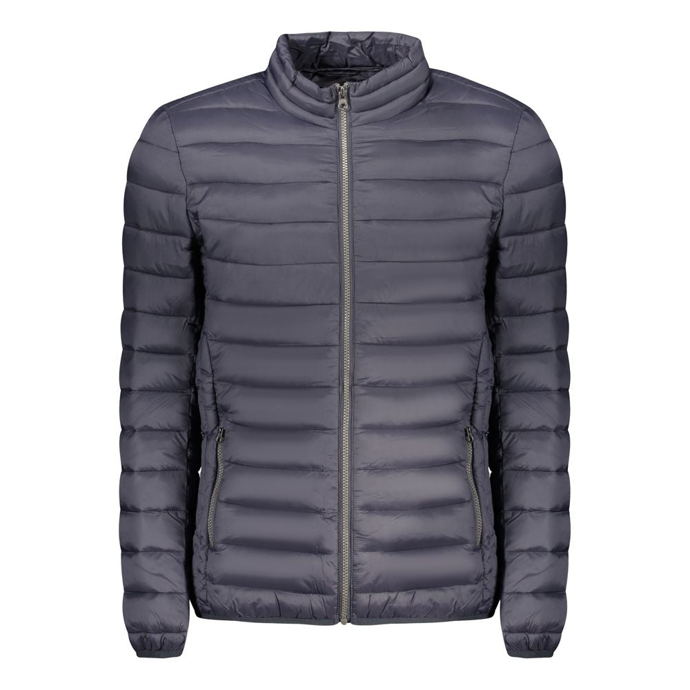 Blue Polyamide Men's Jacket