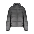 Black Polyester Women Jacket