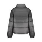 Black Polyester Women Jacket