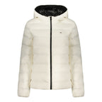 White Polyester Women's Jacket