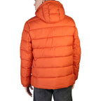 Orange Nylon Bomber