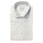 White Cotton Men Shirt