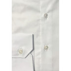 White Cotton Men Shirt