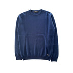 Blue Cashmere Men Sweater