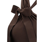 Brown Polyamide One-Piece Swimsuit