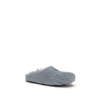 Blue Calf Leather Bos Taurus Mules