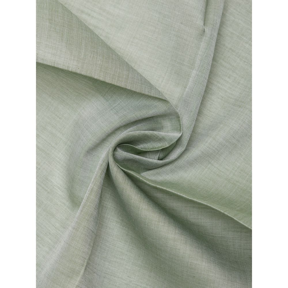 Green Cotton Pocket Square