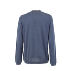 Blue Silk Sweatshirt