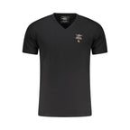 Black Cotton Men's T-Shirt
